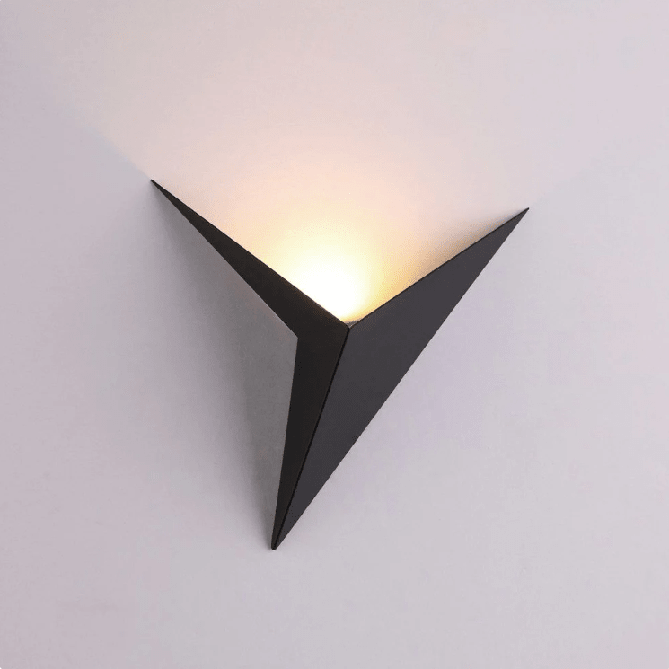 Living Room Wall Lights, Triangle LED Wall Light, Indoor Wall Sconce for Bedroom and Hallway, Modern LED Lighting_04
