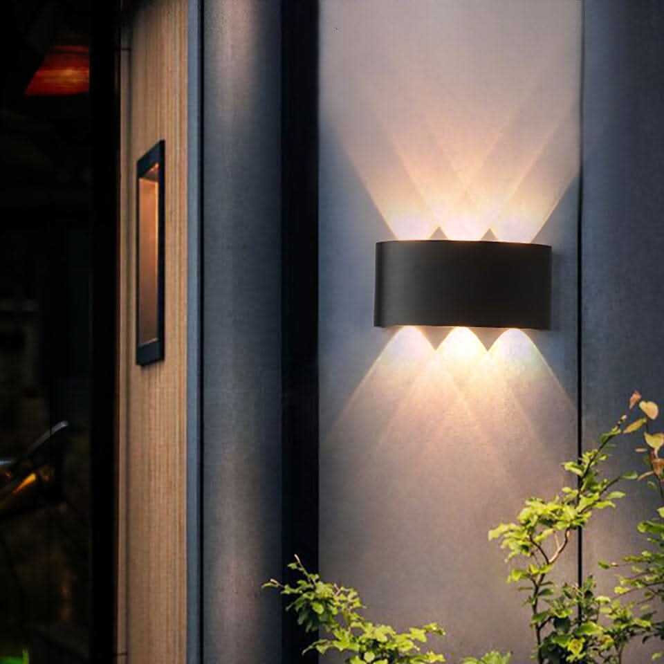 Outdoor Lights, LED Outdoor Wall Light Waterproof, Outside Wall Light for House and Driveway, Aluminium Garden Lights