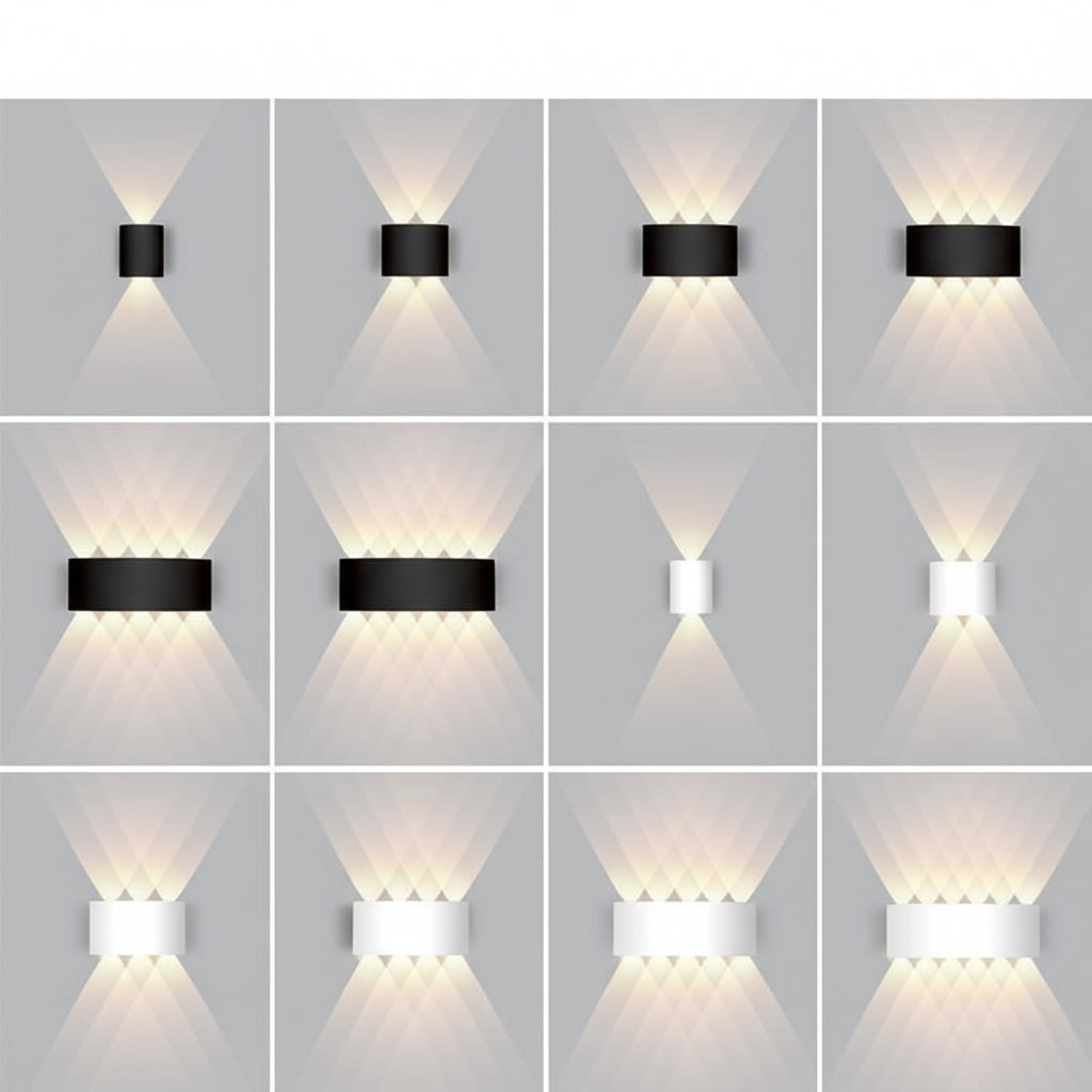 Outdoor Lights, LED Outdoor Wall Light Waterproof, Outside Wall Light for House and Driveway, Aluminium Garden Lights_01
