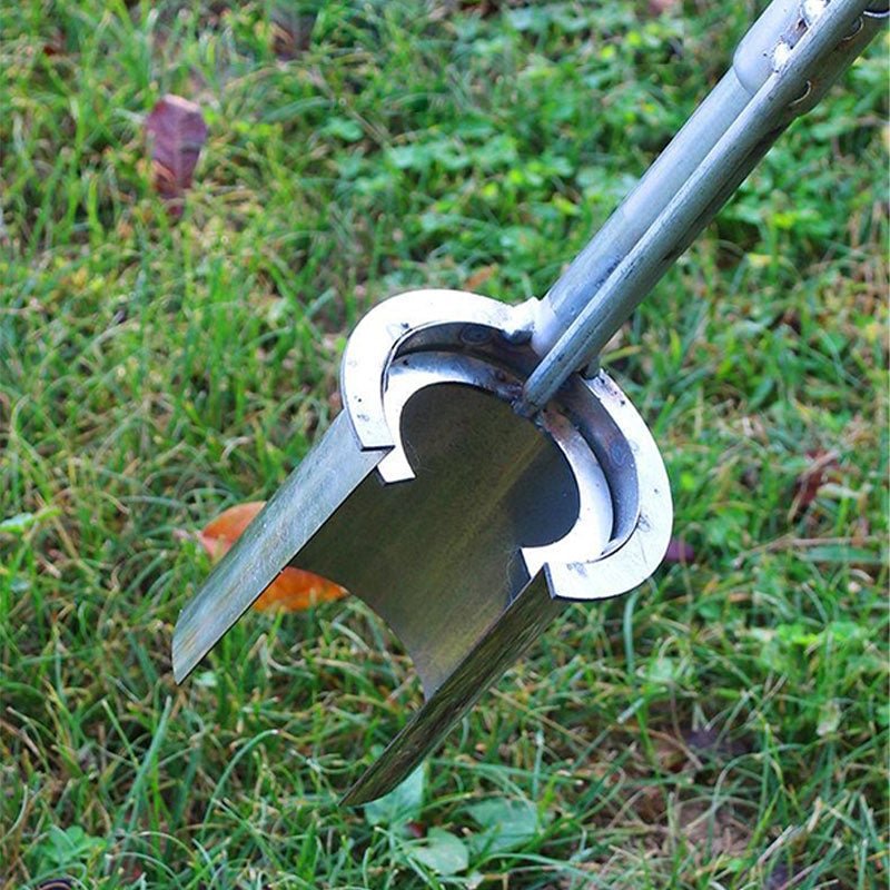 Garden Dibber Stainless Steel with T Handle, Gardening Tools – image 6