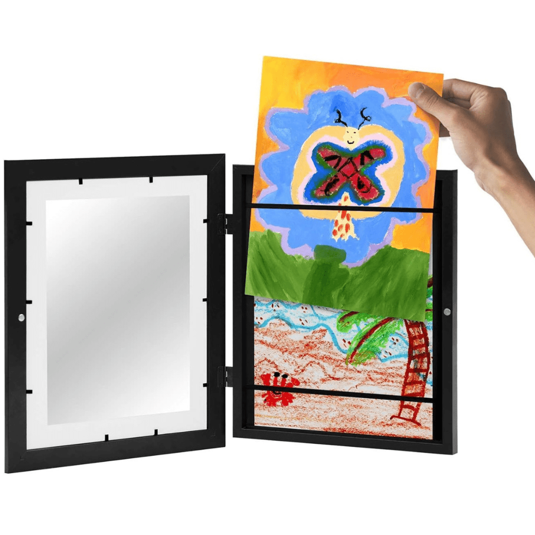 Picture Frames for Childrens Art, Photo Frame with Transparent Front, Wall Decor and Home Decor for Playroom_06