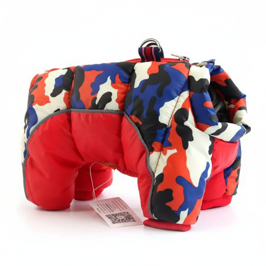 Dog Coat for Winter, Warm Winter Jacket for Dogs with Reflective Stripes, Water Repellent Dog Raincoat, Dog Clothes_06