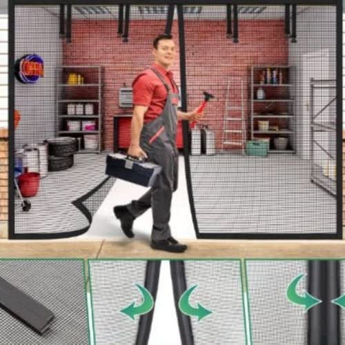 Garage Door Fly Screen, Door Insect Screen for Garage – image 5