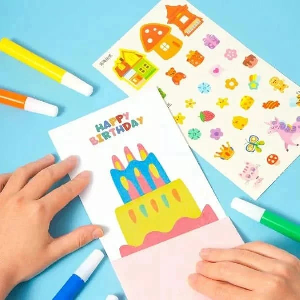 Scratch Art Set for Kids, Toys for 3 Year Olds and Gifts for 3 Year Olds, Mess Free Fine Motor Activities_01