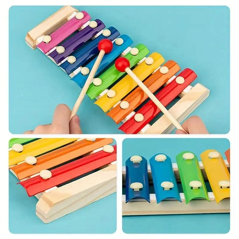 Baby Toys, Montessori Toys for 6 Month Old, 5 in 1 Wooden Sensory Toys for Motor Skills and Early Learning_04