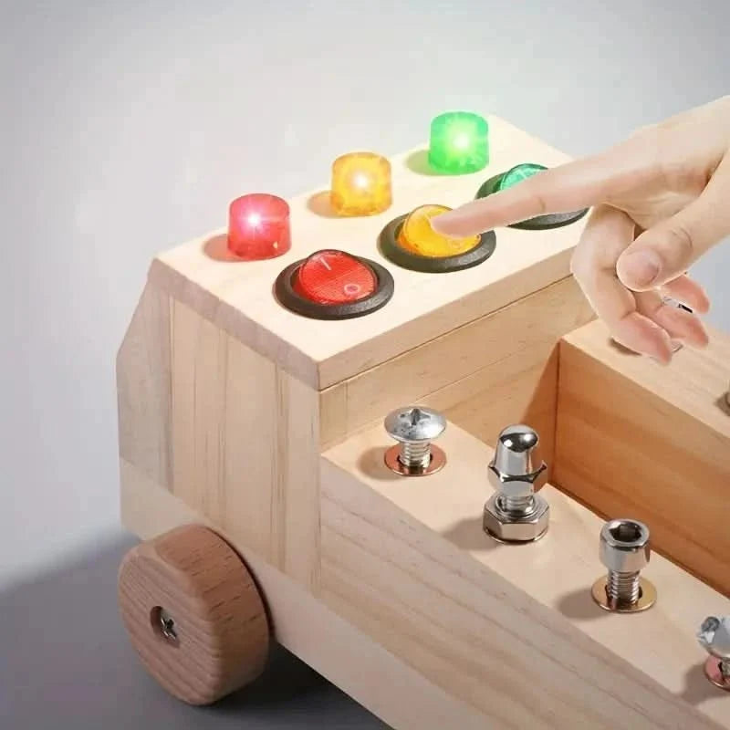 Busy Boards, Wooden Toys for 3 Year Olds – image 4