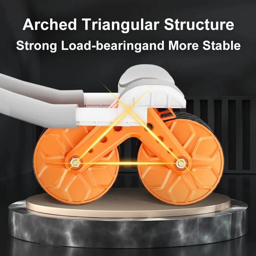 Ab Trainer with Elbow Rests and Timer, Abdominal Exerciser for Core Workouts, Home Gym Equipment with Non Slip Handles_06