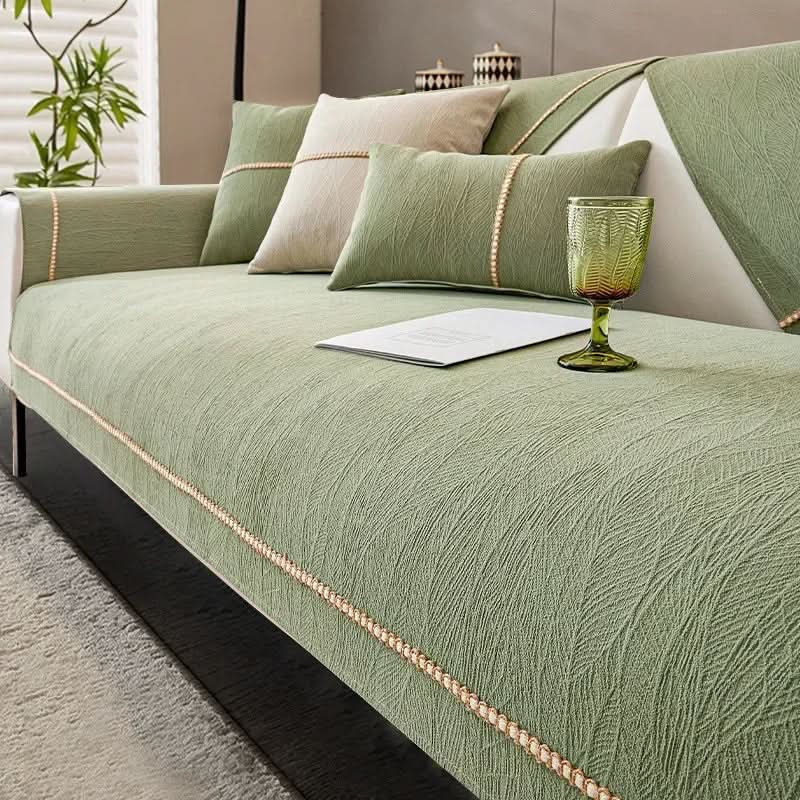 Sofa Covers, Non Slip Slipcovers for Sofas and Armchairs, Corner Sofa Cover in Polyester Knit for Two Seaters and Futons_05