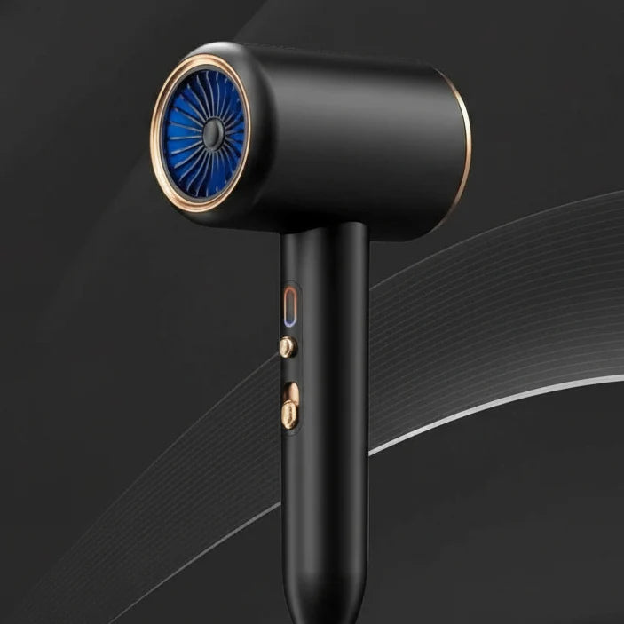 Hair Dryers with Ion Technology, Ionic Hairdryers with Cold and Warm Air, Quiet Blow Dryer for Fast Drying