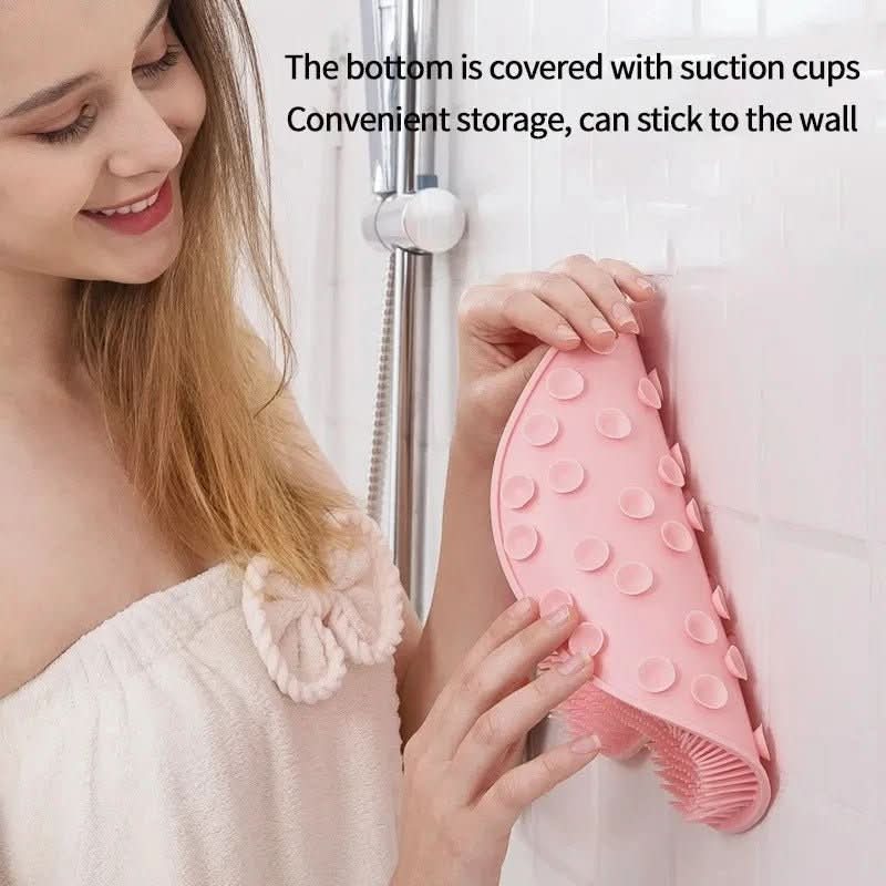 Exfoliating Body Scrubber, Shower Foot Scrubber, Back Scrubber for Shower with Suction Cups, Body Exfoliator_12