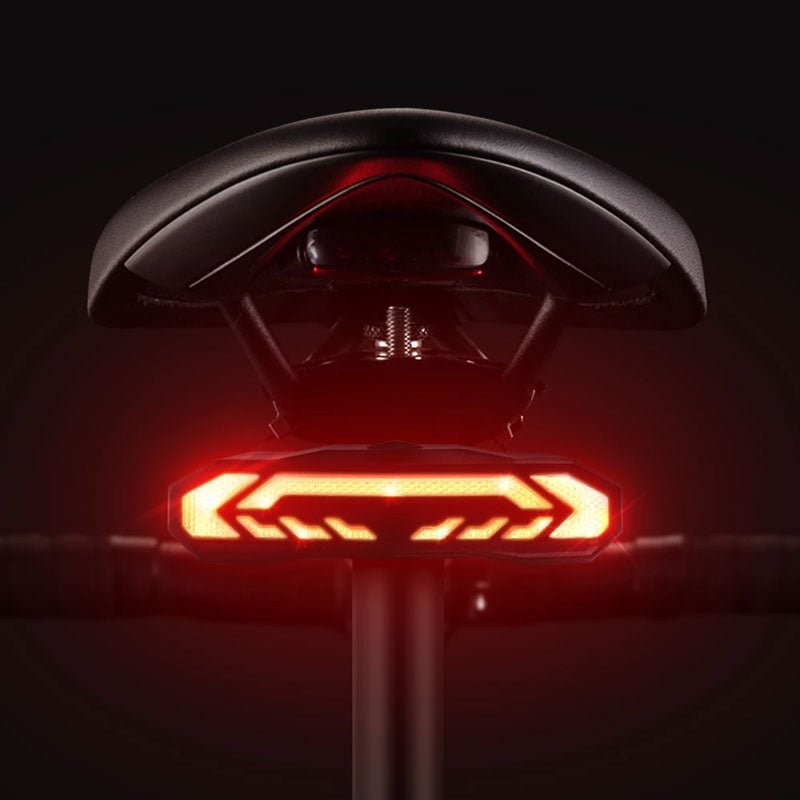 Bike Lights Rechargeable, Bicycle Rear Light with Anti Theft Alarm, Cycle Rear Light with 5 Modes, Bike Accessories