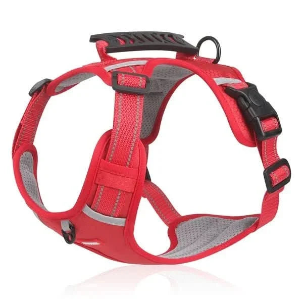 No Pull Dog Harness, Adjustable Anti Pull Harness with Reflective Details, Y Shaped Dog Harness for Small and Large Dogs_07