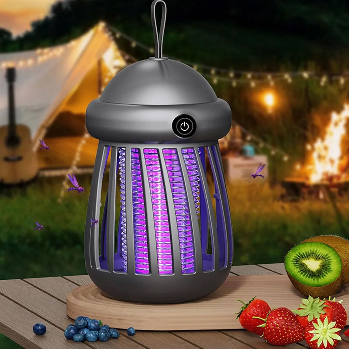 Electric Fly Killer Rechargeable, Indoor Bug Zapper