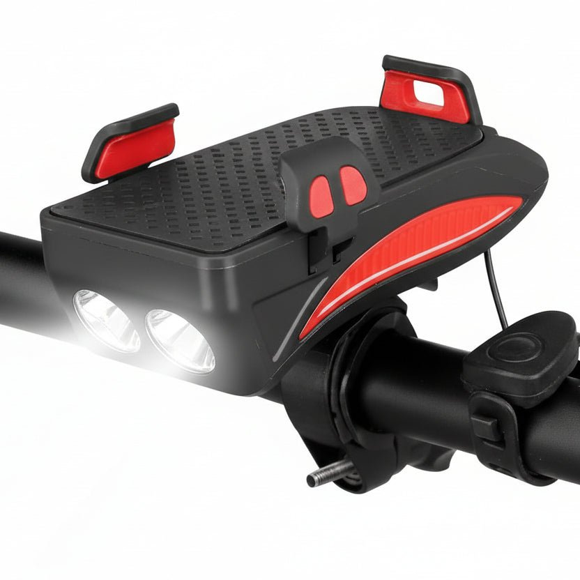 Bike Light with Power Bank and Phone Holder, Bike Phone Holder for Commuting – image 9