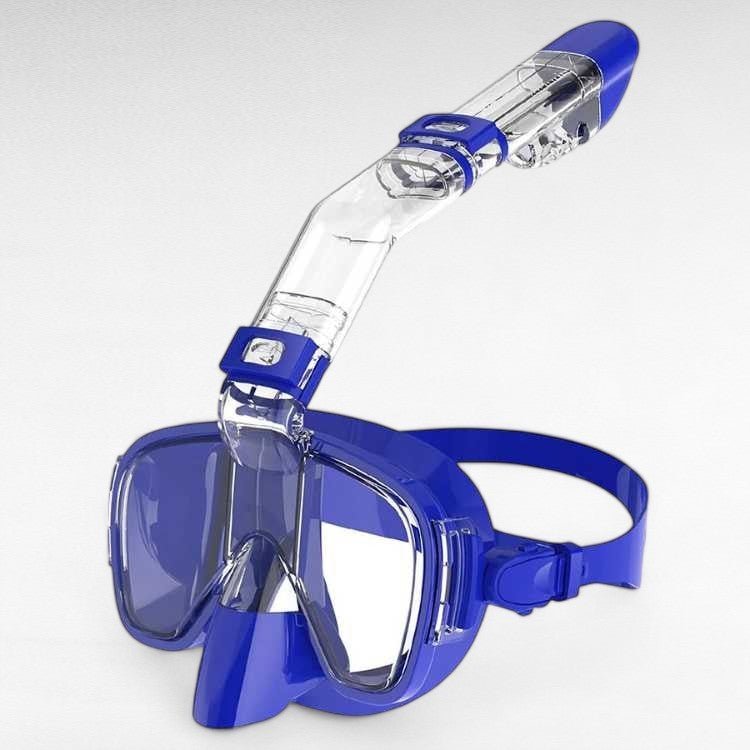 Full Face Snorkel Mask, Foldable Snorkelling Mask with 180 Degree Panoramic View for Travel and Water Sports – image 7