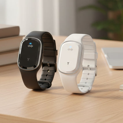 Mosquito Repellent Bracelet Ultrasonic, Insect Repellent Bracelet Chemical Free, Rechargeable Mosquito Bracelet