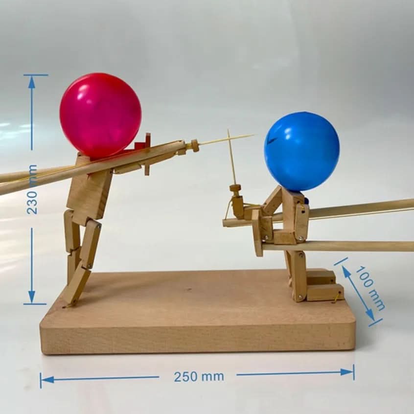 2 Player Game with Bamboo Toy Swords – image 9