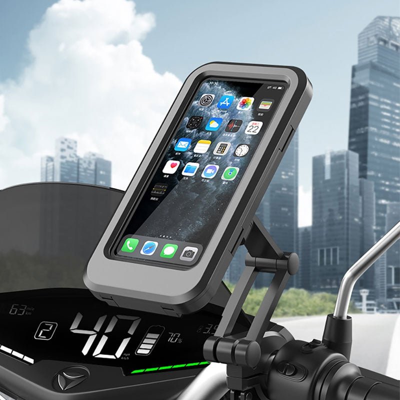 Waterproof Bike Phone Holder, Cycling Phone Holder with Clear View Window, Bicycle Phone Mount, Bike Accessories_01