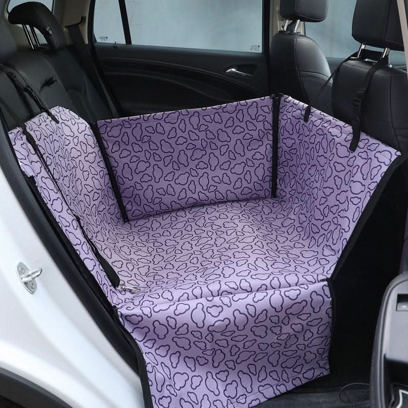 Dog Car Seat Covers Waterproof, Rear Seat Cover for Dogs with 4 Nylon Straps – image 5