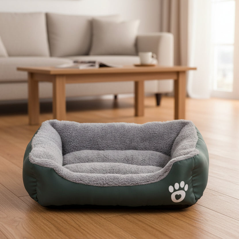 Dog Bed for Large Dogs, Luxury Dog Bed for Small Dogs, Puppy Bed Small to 2XL, Soft Cotton Dog Basket