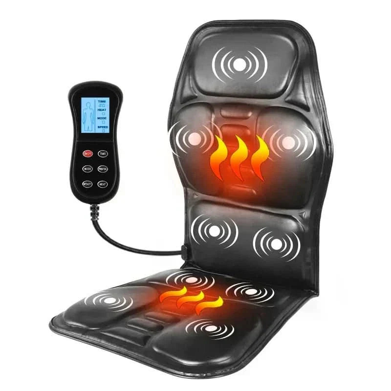 Back Massager with Heat and Vibration, Electric Massager