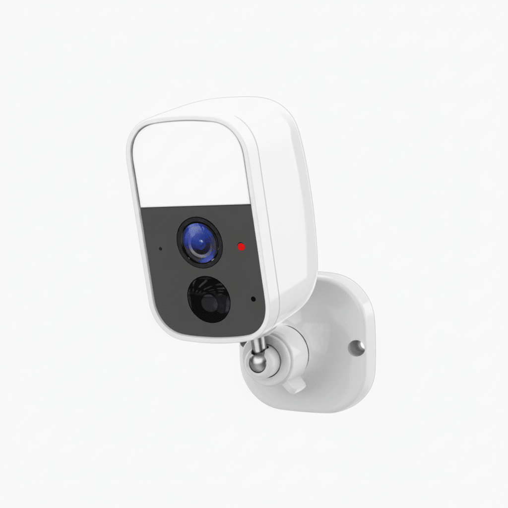 Wireless Security Camera for Indoor and Outdoor, Home Security Camera with Loop Recording, Weatherproof CCTV Camera