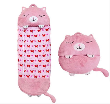 Kids Sleeping Bag with Plush Toy, Childrens Sleeping Bag and Soft Toy in One, Machine Washable Stuffed Animal_14