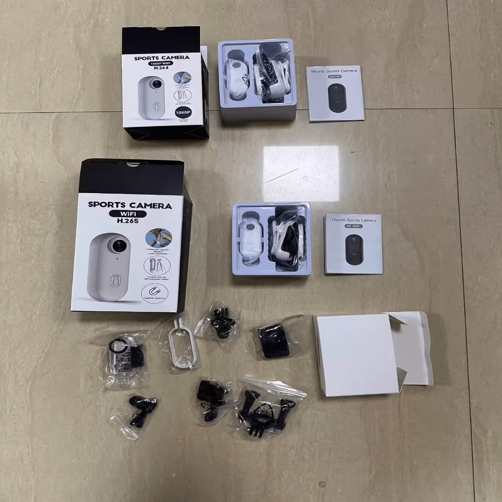 4K Action Camera with Waterproof Case to 40 m, Helmet Cam, Bike Camera with Mounts and 64GB SD Card_10