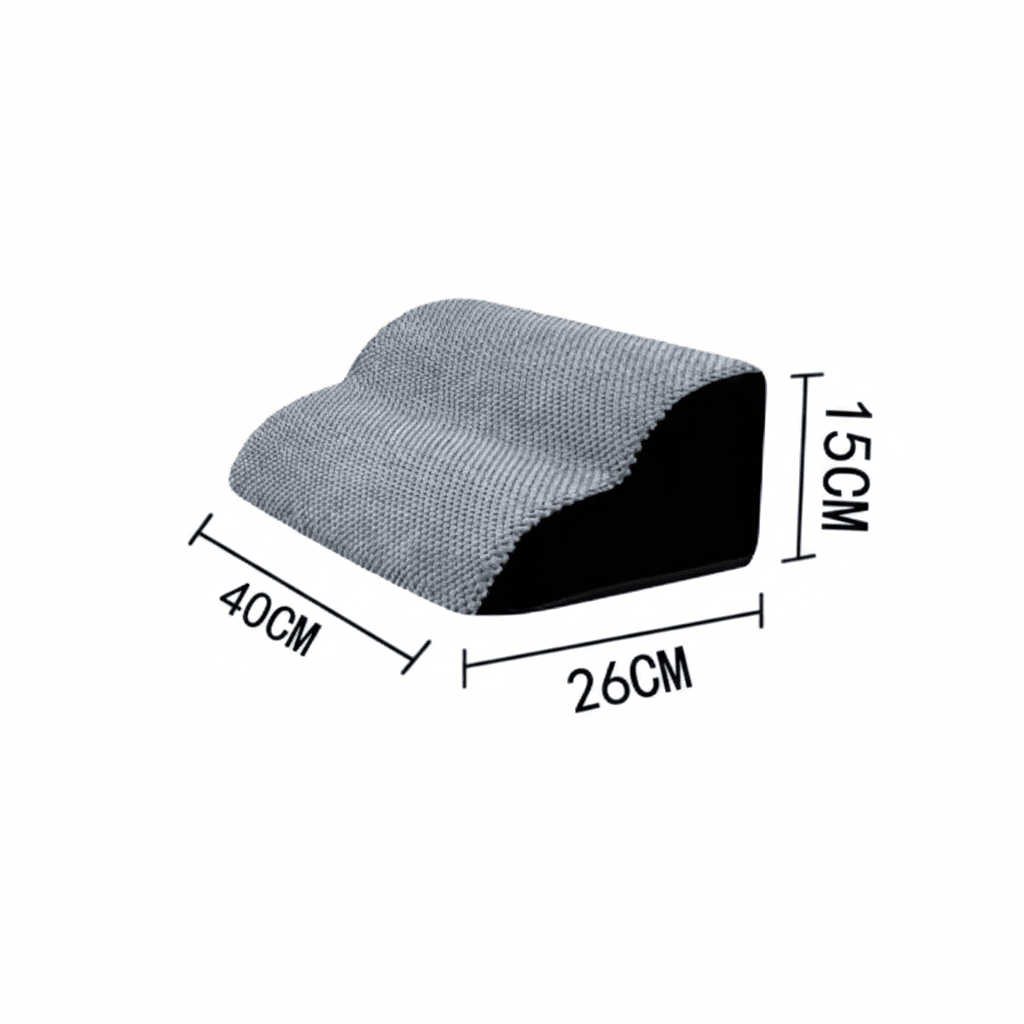 Dog Bed Stairs, High Density Foam Dog Steps for Bed and Sofa, Dog Stairs for Small and Older Dogs with 2 or 3 Steps