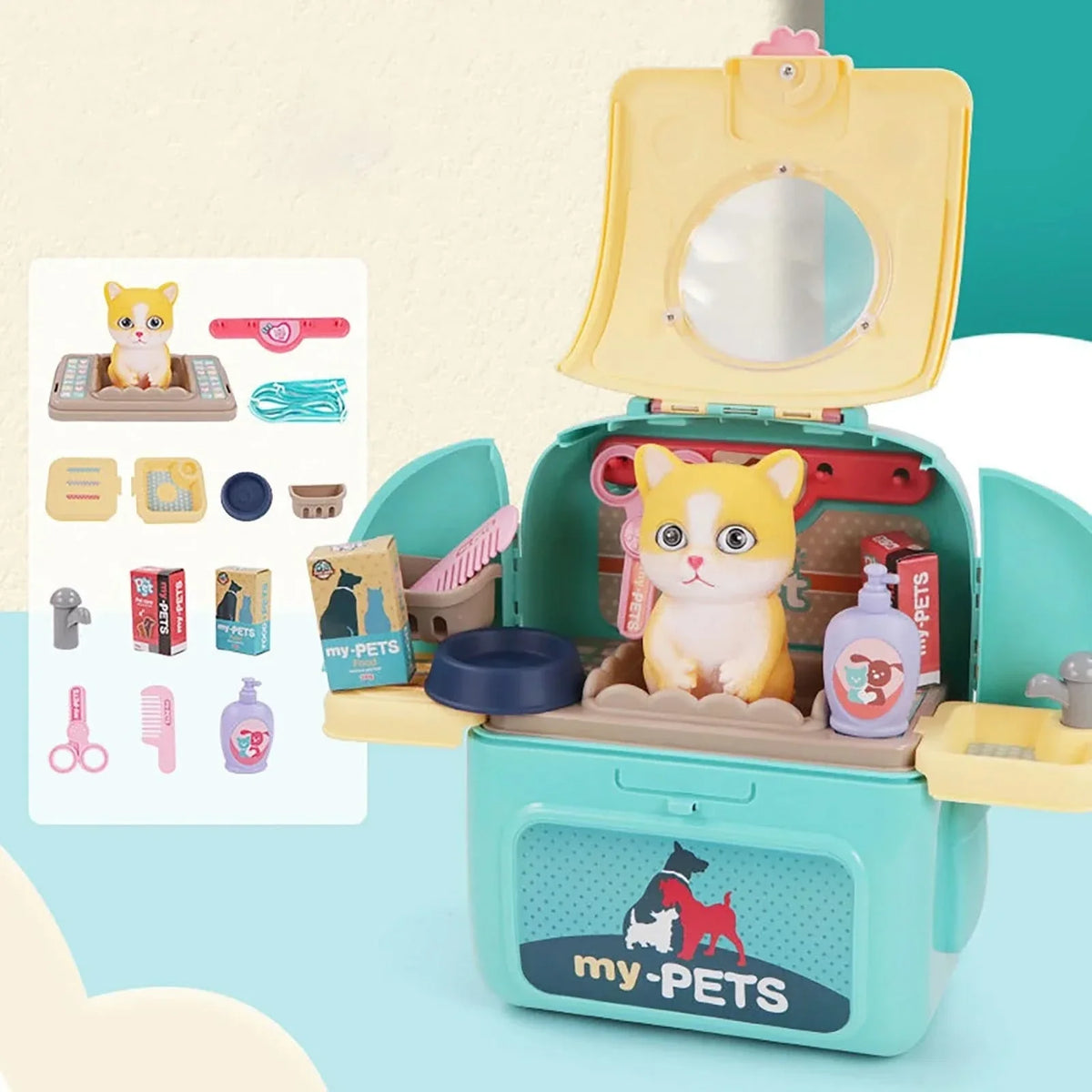 Vet Toy Set with Backpack and 16 Accessories – image 7
