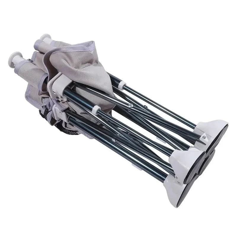 Foldable High Chair for Travel, Portable Baby Chair with Safety Belt, Compact Travel High Chair for Restaurants_02