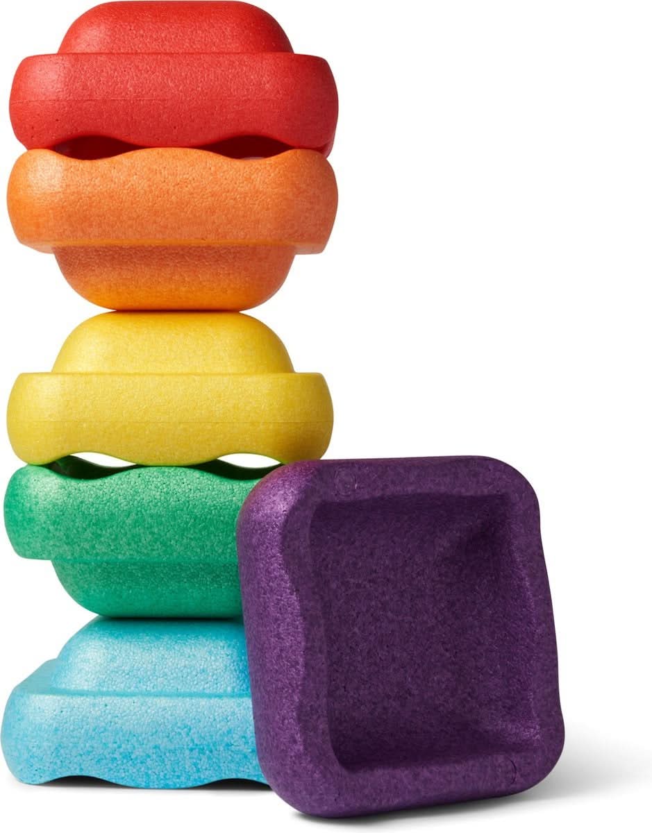 Balance Stones for Kids, Stepping Stones Toy for Indoor Obstacle Course, Plastic Stepping Stones, Toys for 3 Year Olds_14