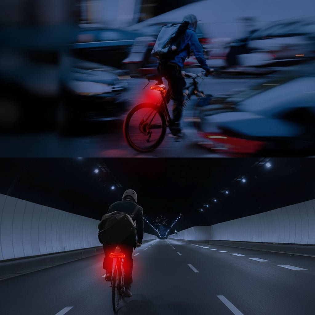 Bike Lights Rechargeable, Bicycle Rear Light with Anti Theft Alarm – image 5