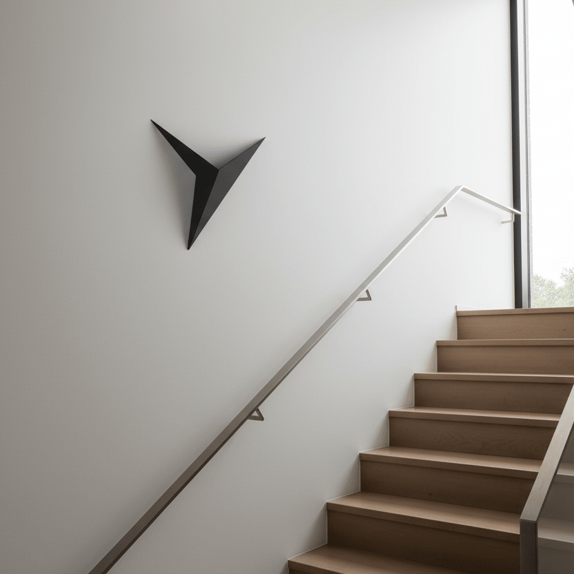 Living Room Wall Lights, Triangle LED Wall Light, Indoor Wall Sconce for Bedroom and Hallway, Modern LED Lighting_01