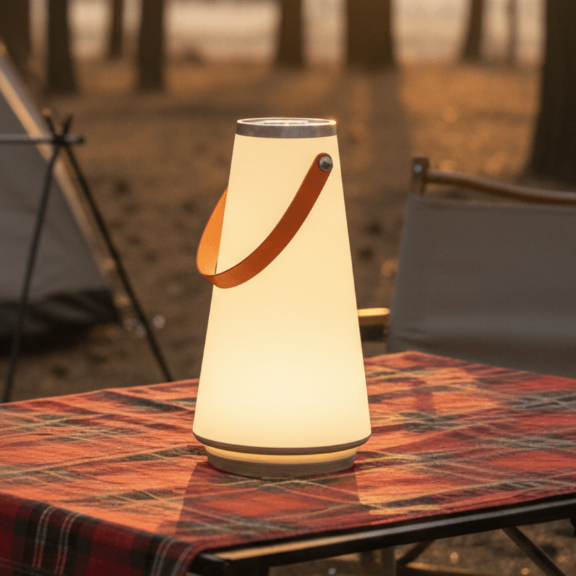 Rechargeable Table Lamp, Portable Cordless Lamp with Warm Glow, Wireless Bedside Lamp for Shelf and Nightstand_00