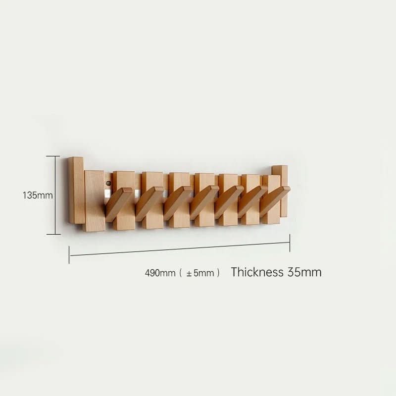 Wall Coat Hooks Foldable, Hallway Storage for Jackets and Bags – image 11