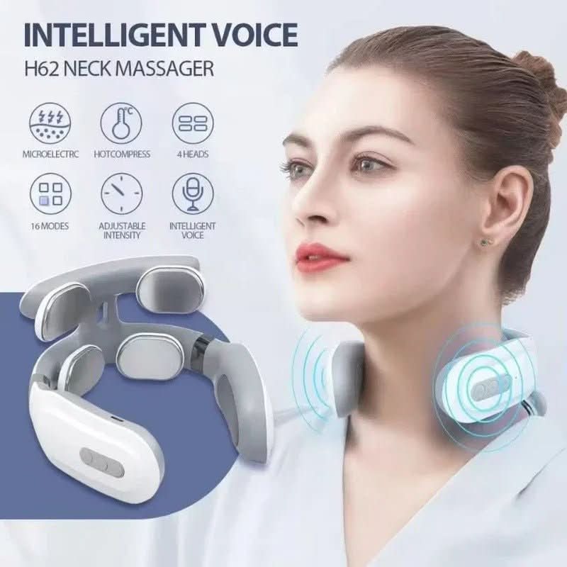 Neck Massagers with Heat and Vibration, Neck Massager for Home and Office – image 11