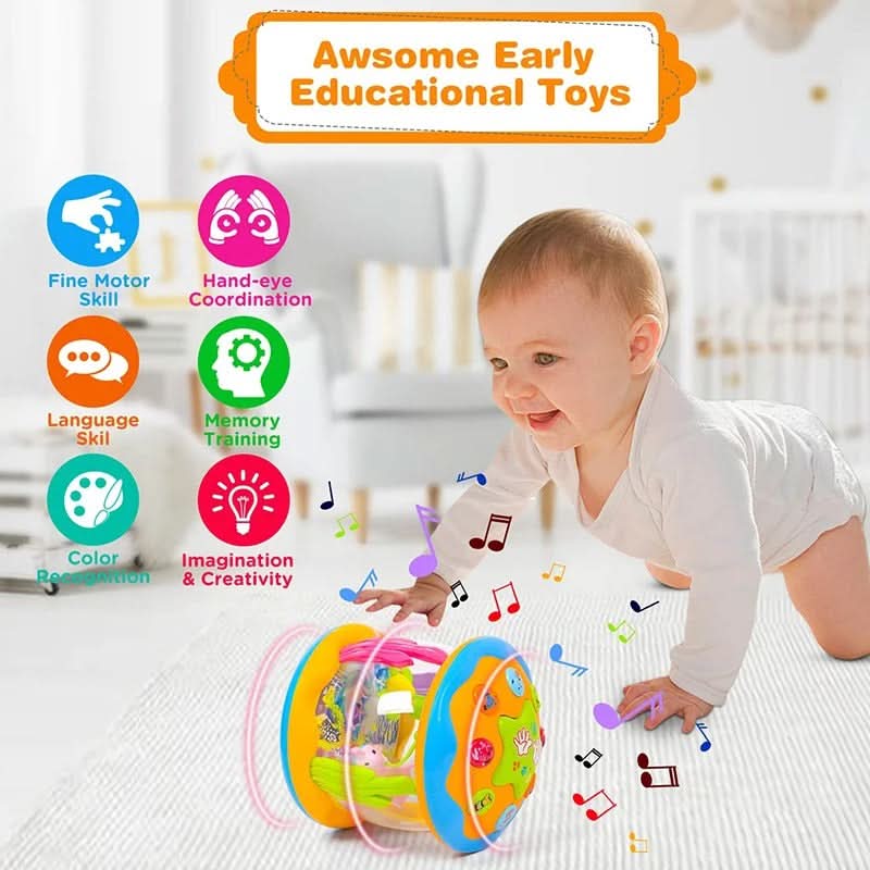 Night Light Projector with Ocean Light and Music, Baby Toys for 6 Month Old, Baby Shower Gifts, Musical Carousel_12