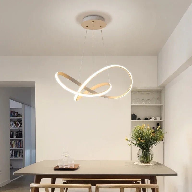 LED Ceiling Light Dimmable with Remote Control, Modern Hanging Light Fitting – image 5