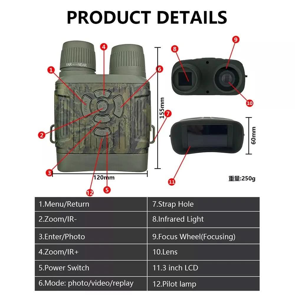 Digital Binoculars for Photo and Video Recording – image 8