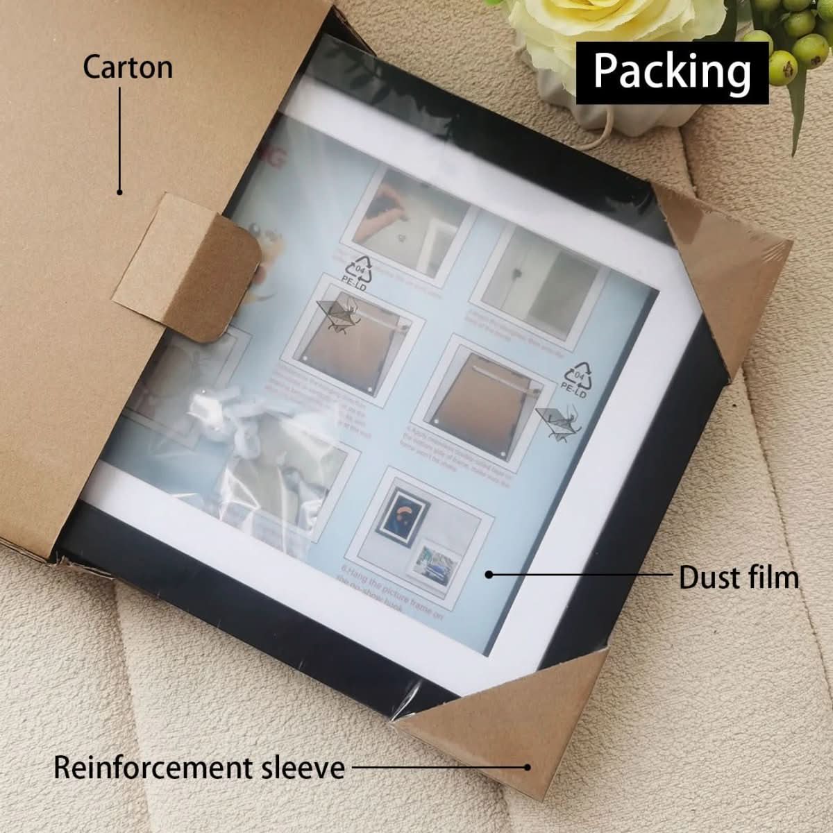 Picture Frames for Childrens Art, Photo Frame with Transparent Front, Wall Decor and Home Decor for Playroom_13