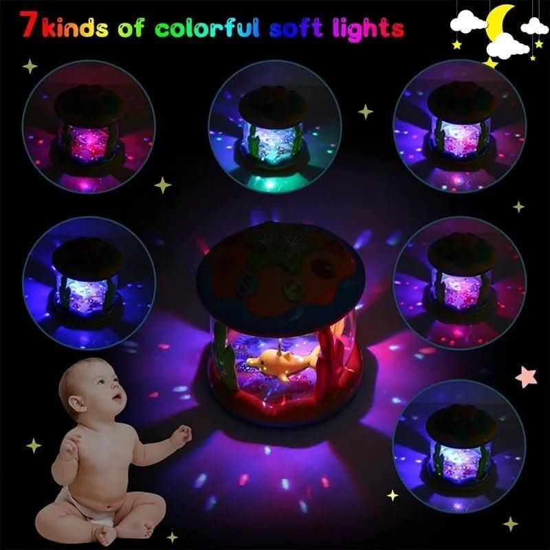Night Light Projector with Ocean Light and Music, Baby Toys for 6 Month Old, Baby Shower Gifts, Musical Carousel_08