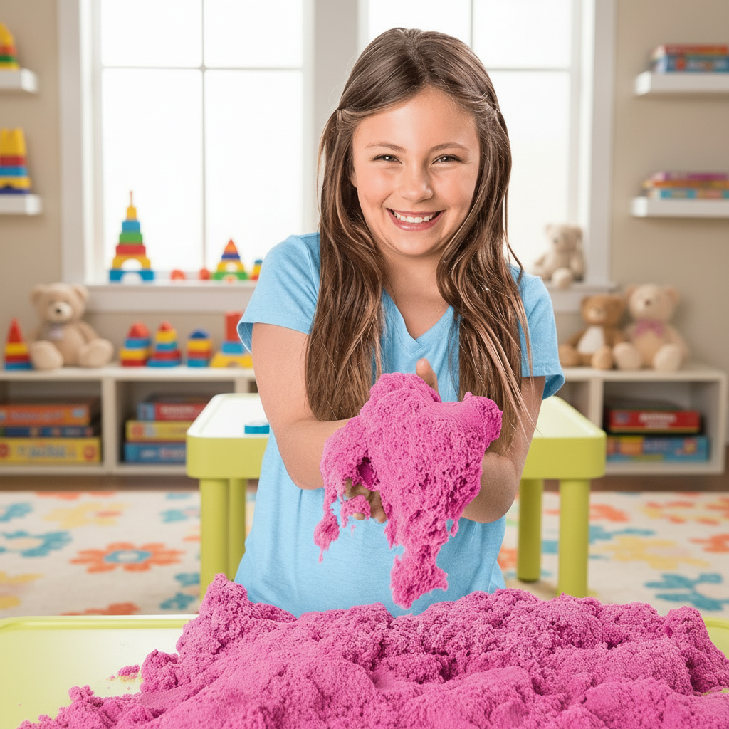 Kinetic Sand Set, Magic Sand for Creative Play