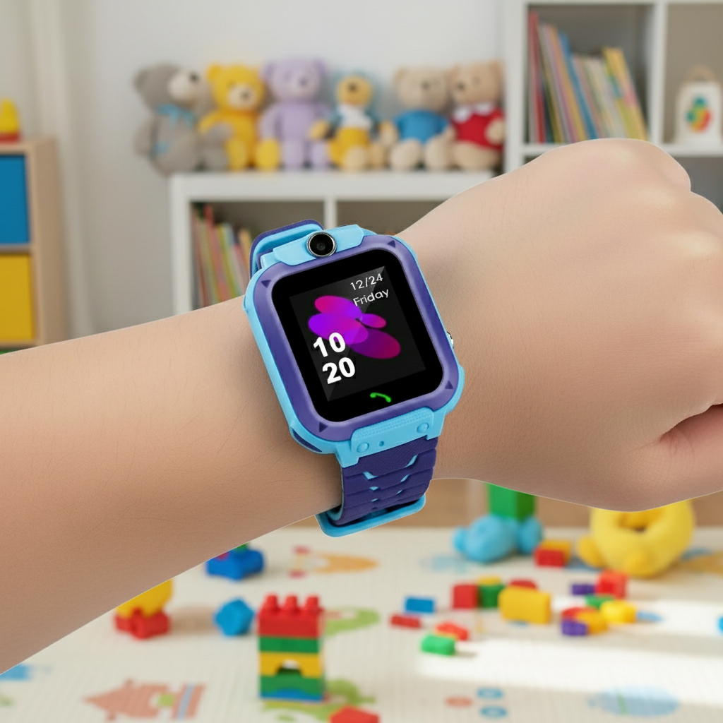 Kids Smart Watch, GPS Watch for Kids with Real Time Tracking and SOS, GPS Tracker for Kids, 2G SIM Watch_00