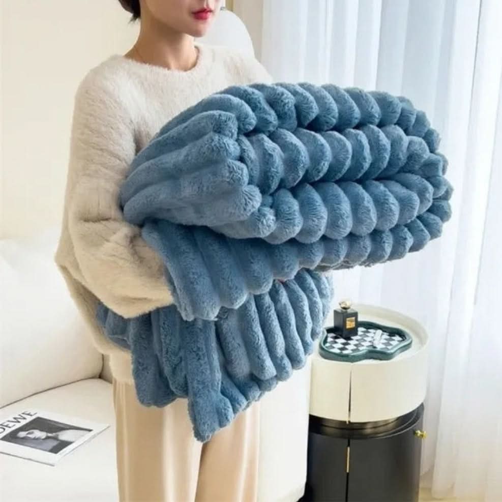 Throw Blanket for Sofa and Bed, Soft Sofa Throw, Large Bed Throw, Warm Winter Blanket for Reading Chair_08