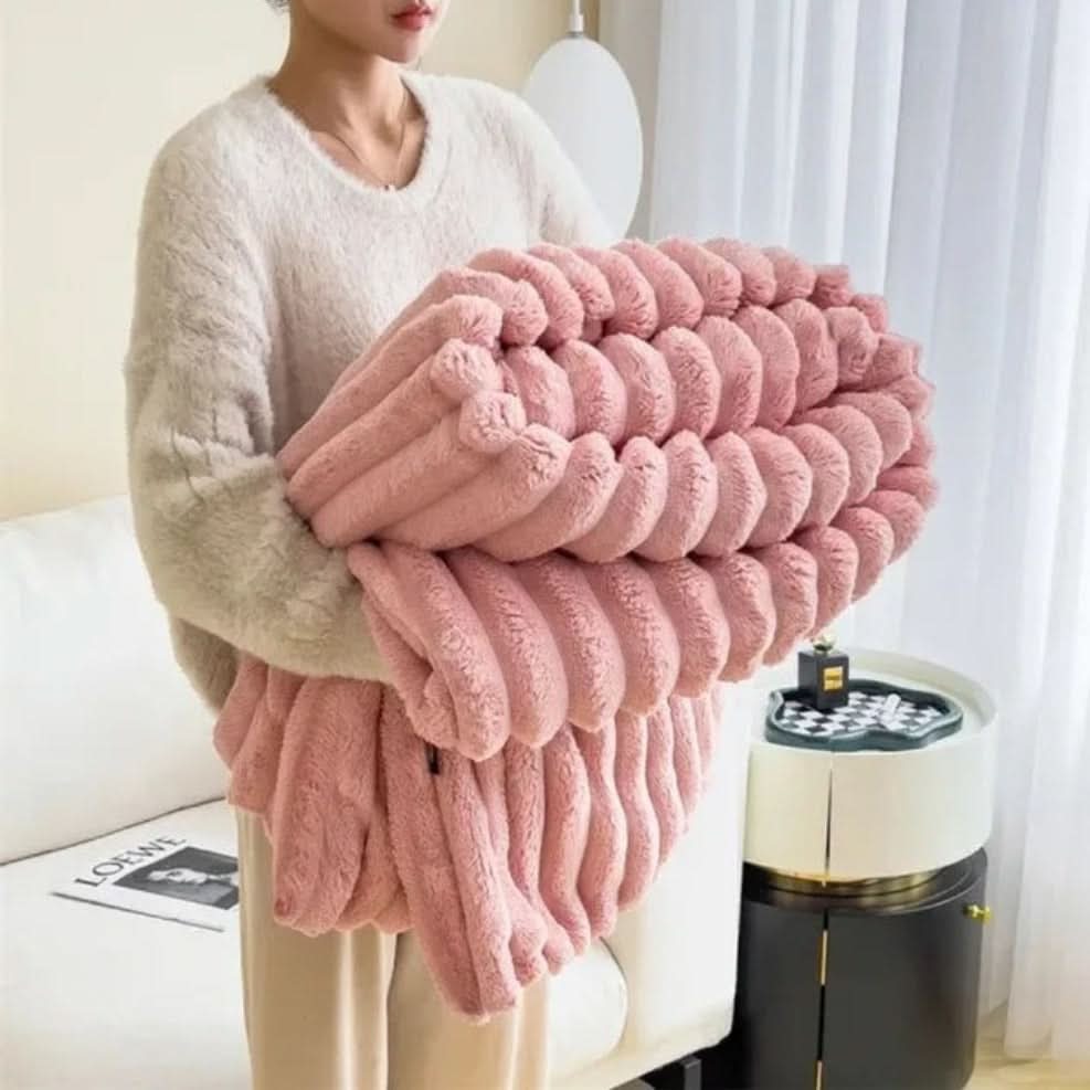Throw Blanket for Sofa and Bed, Soft Sofa Throw, Large Bed Throw, Warm Winter Blanket for Reading Chair_00