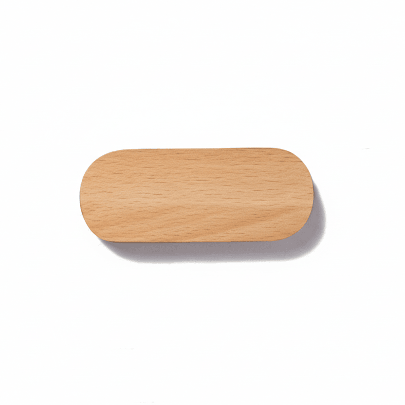 Magnetic Wooden Key Holder for Wall, Rustic Key Hanger for Kitchen and Office – image 6