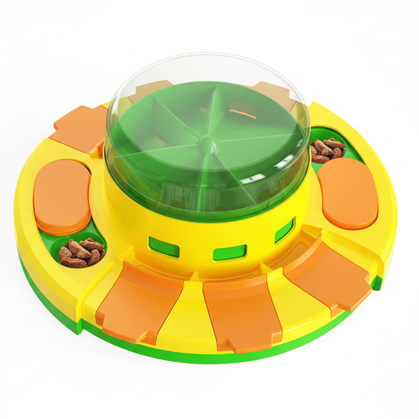 Slow Feeder Dog Bowl Anti Gulping, Puzzle Feeder for Cats, Cat Food Bowl with Maze, Dog Food Bowl 30 cm_05