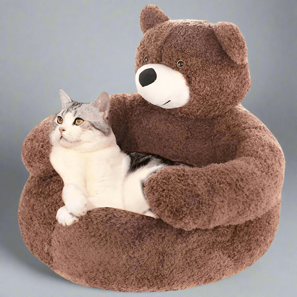 Round Cat Beds with Raised Edge – image 12