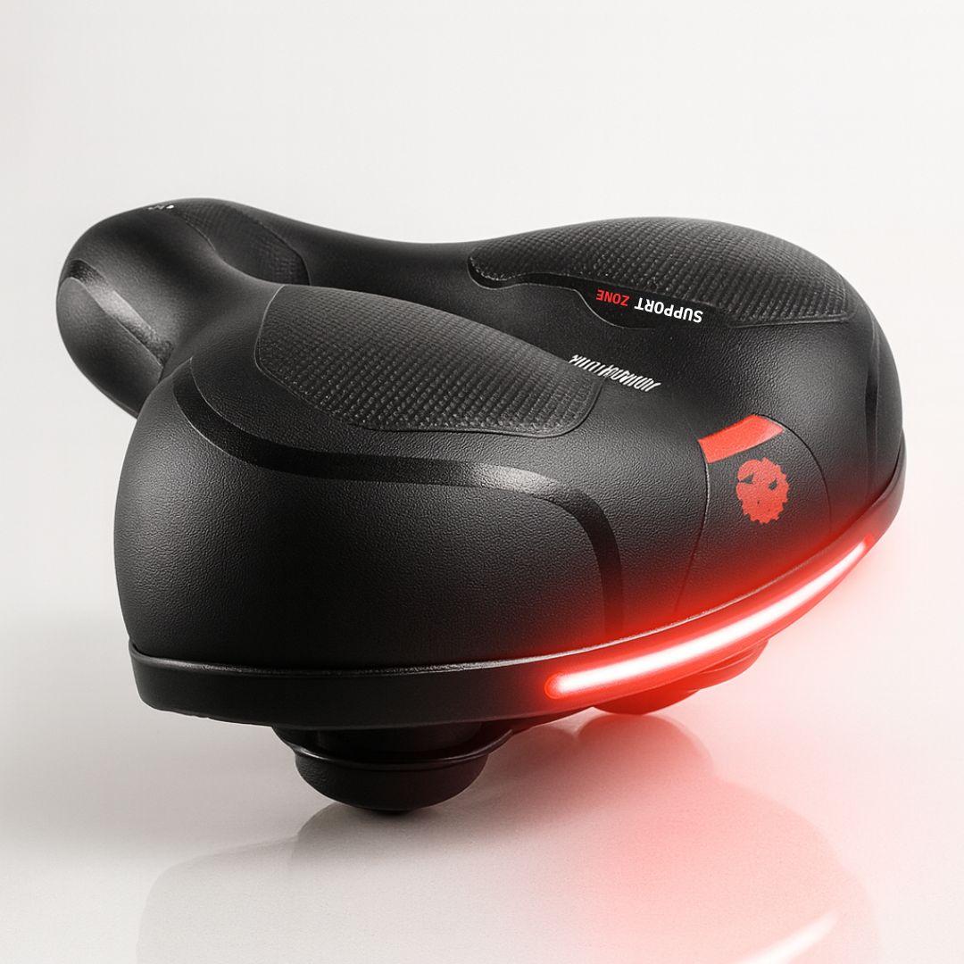 Suspension Bike Saddle, Comfortable Bike Seat with Foam Padding – image 8